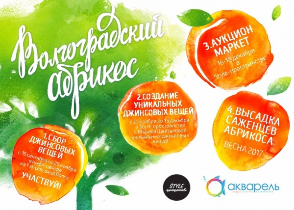 Экологически-творческая акция «Волгоградский абрикос»!