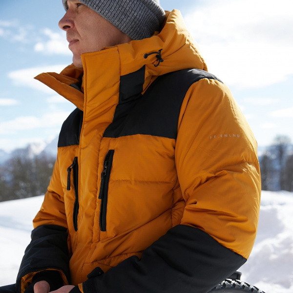 Champion's down jacket